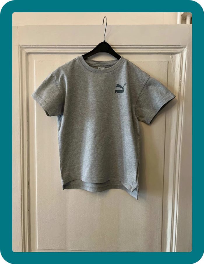 T-shirt col rond manches courtes 8 ans - Puma