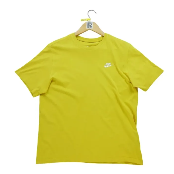 Nike T-shirt manches courtes Homme Taille M Jaune #Qwe1407