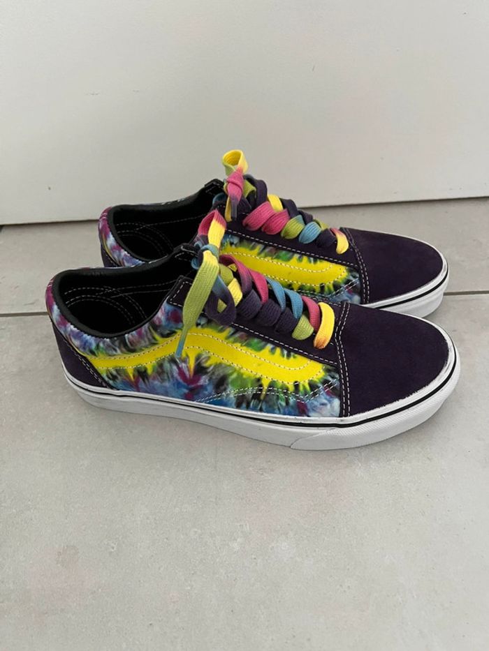 Vans Old Sokol Tie dye pointure 38 - photo numéro 2