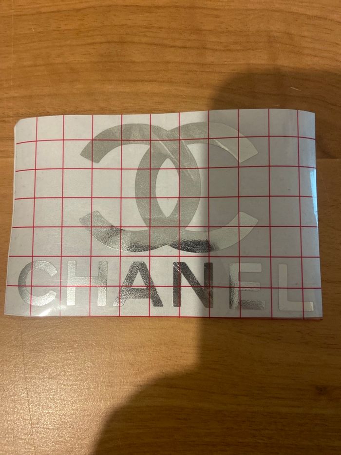 6 Stikers autocollants argenté - photo numéro 2