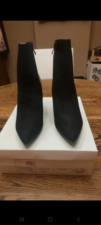 Bottine noir I love Shoes t 39 neuf talon 8,5cm