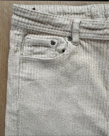 Pantalon velours côtelé neuf beige sable taille 36 Original Pants