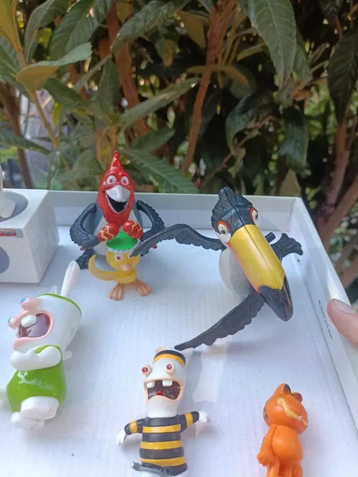 Lot de 7 figurines dessin animé - photo numéro 3