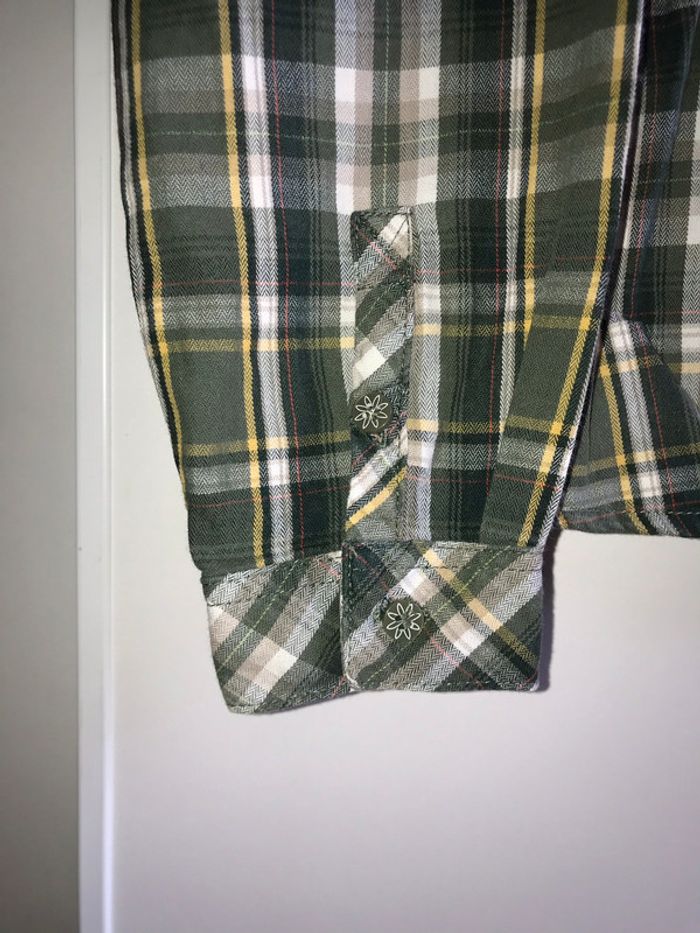 Chemise Sergent Major. 14 ans. Carreaux verts - photo numéro 4