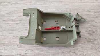 Châssis interne HS pièce détachée miniature Burago BBurago Ferrari f40 1/18 1/18e 1/18eme #B12