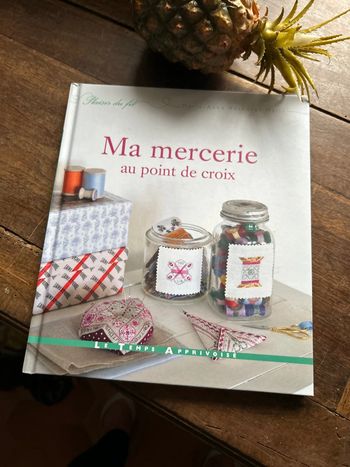 Livre ma mercerie au point de croix