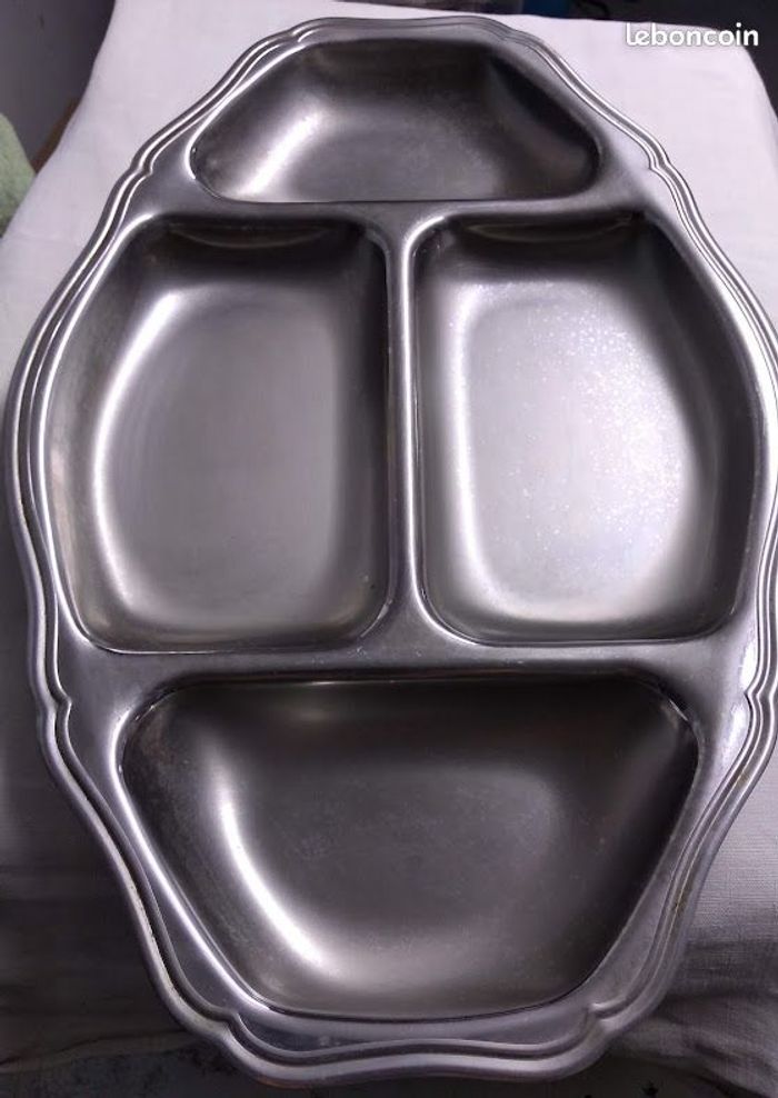 Plats de service en inox