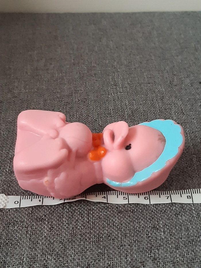 Jouet Pouet vintage : canard rose - photo numéro 6