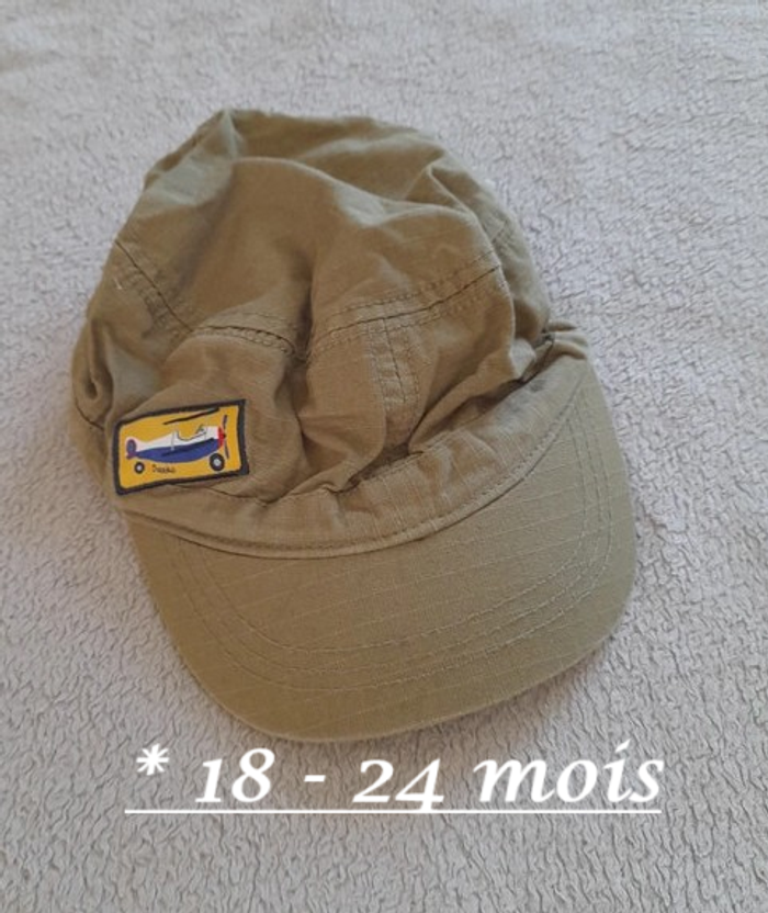 casquette kaki 18/24 mois la halle