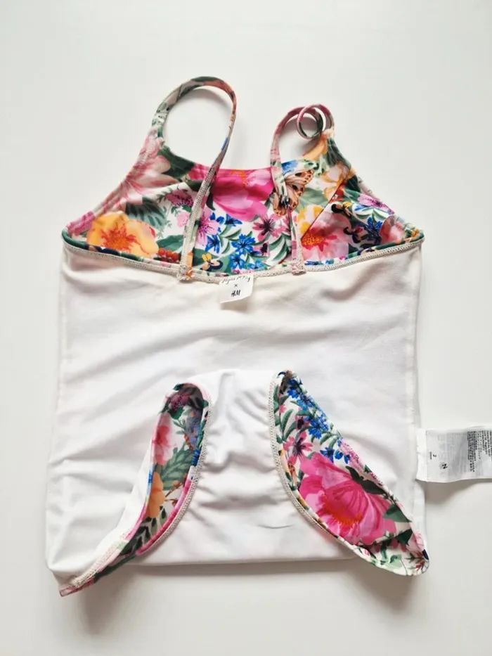 H&M x Angela Mc Kay - Maillot de bain une pièce - Volanté (5/6 ans) - photo numéro 4