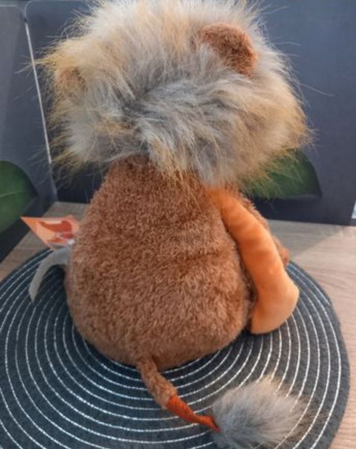 Peluche roudoudou le lion moulin roty neuf - photo numéro 4