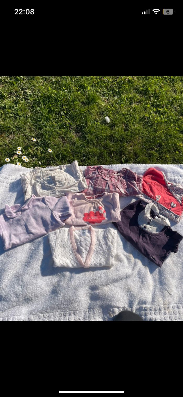 Lot vêtements fille 6 mois