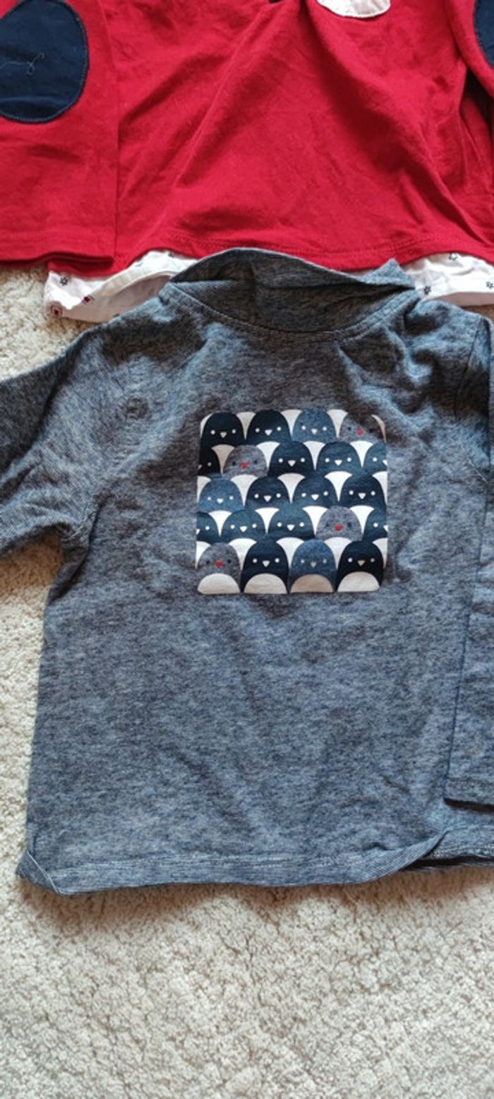 Lot de 2 t-shirts manches longues - photo numéro 4