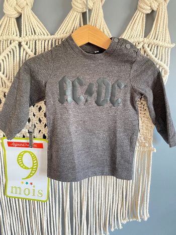 T-shirt manches longues t.9m