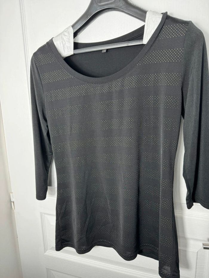Blouse manches trois quarts