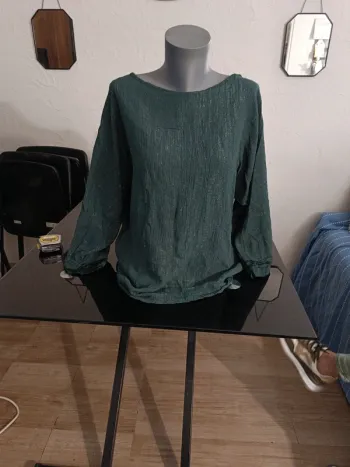 Joli blouse verte