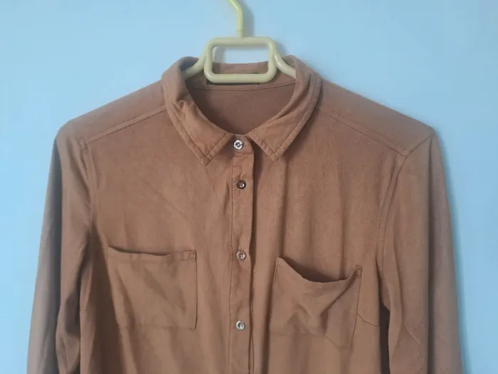 Chemise Camel effet Daim MIM Taille 36 - photo numéro 2