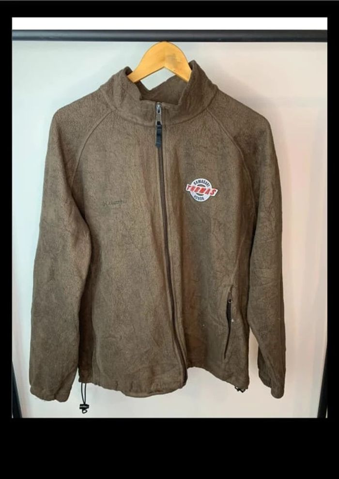 Veste full zip brodée Columbia