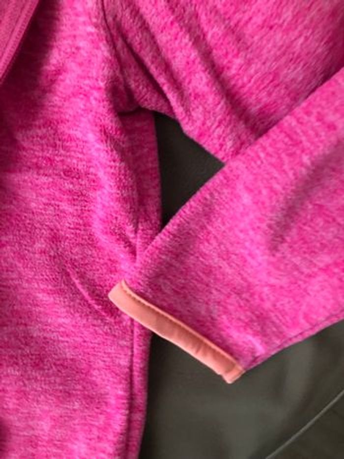 Veste  gilet polaire fushia fille Tissaia - photo numéro 4
