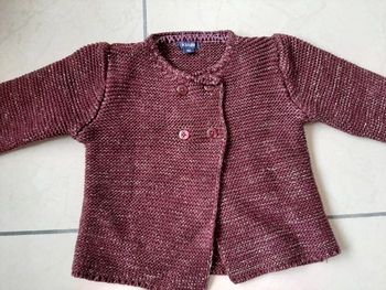 Gilet fille 9 mois