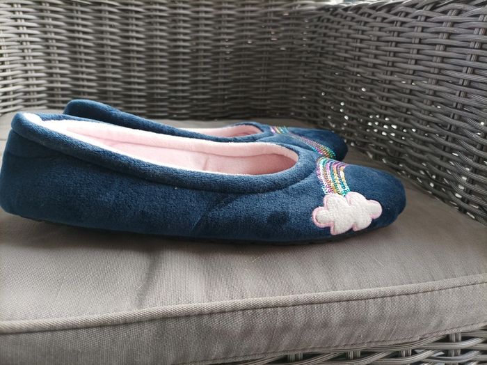 Jolis chaussons ballerines rainbow T41 - photo numéro 2