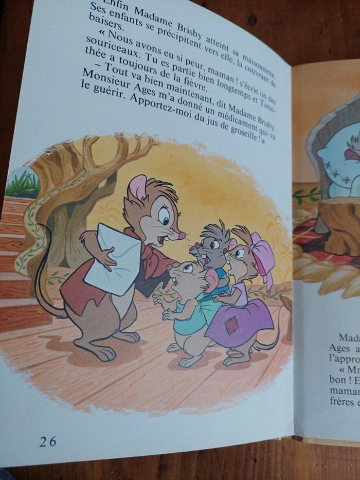 Livre Brisby et le secret de Nimh : la grande peur des petites souris - photo numéro 6
