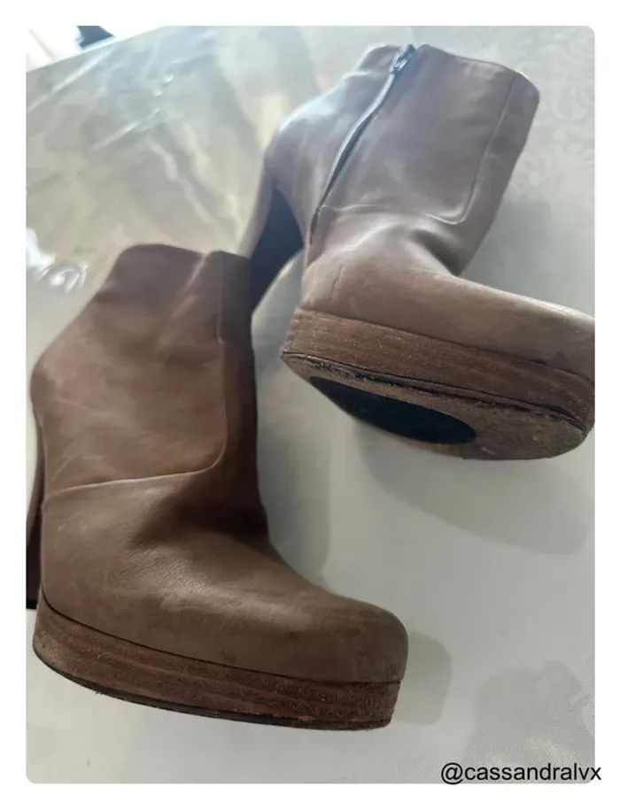 Bottines marrons - Freelance - photo numéro 3