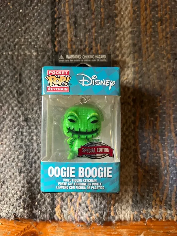 Figurine pop pocket officiel Keychain Oggie boogie édition limité rare collector