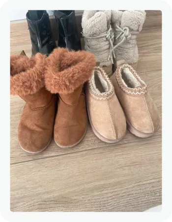 Lot paires de boots fille