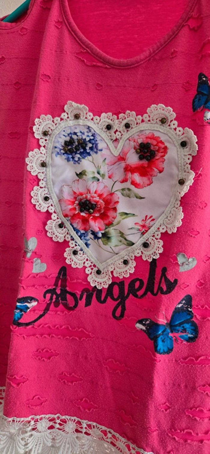 Tshirt Smile Girl 12 ans - photo numéro 2