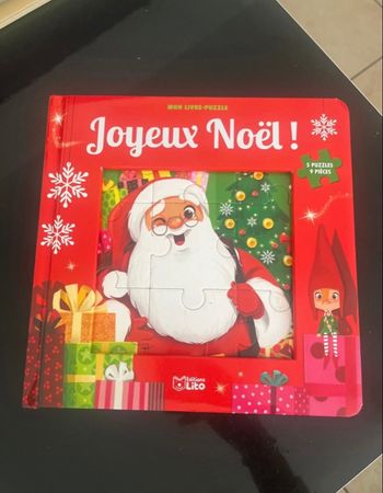Livre puzzle de Noël 