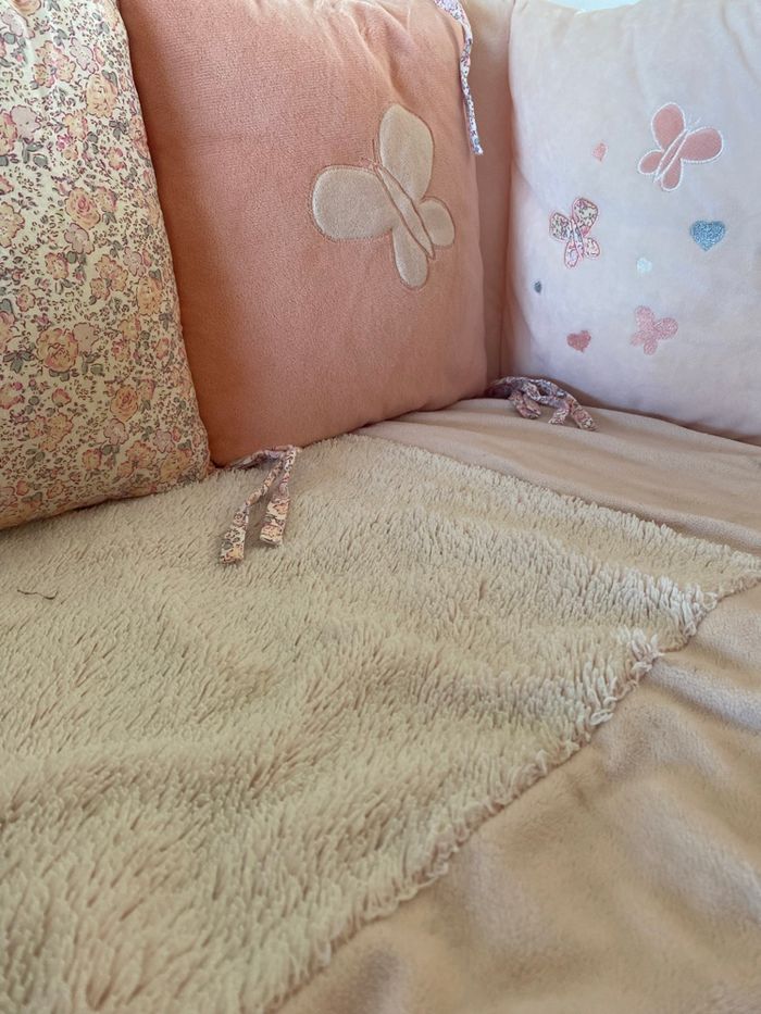 Tour de lit lapin câlin domiva - photo numéro 2