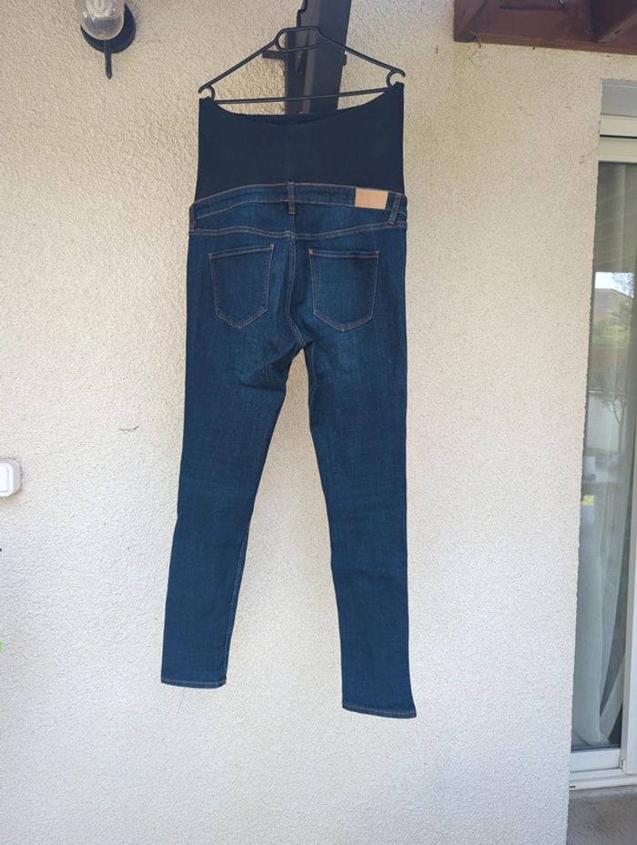 Jean skinny taille haute maternité - photo numéro 2