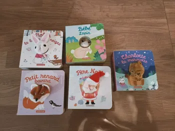 Lot de 6 livres mes livres marionnettes Casterman