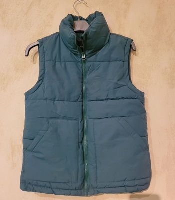 🌼 Doudoune sans manches verte