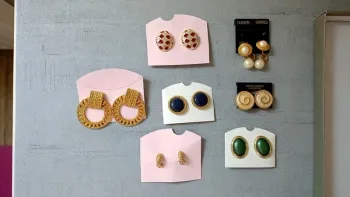 Lot de 7 paires de boucles d'oreilles