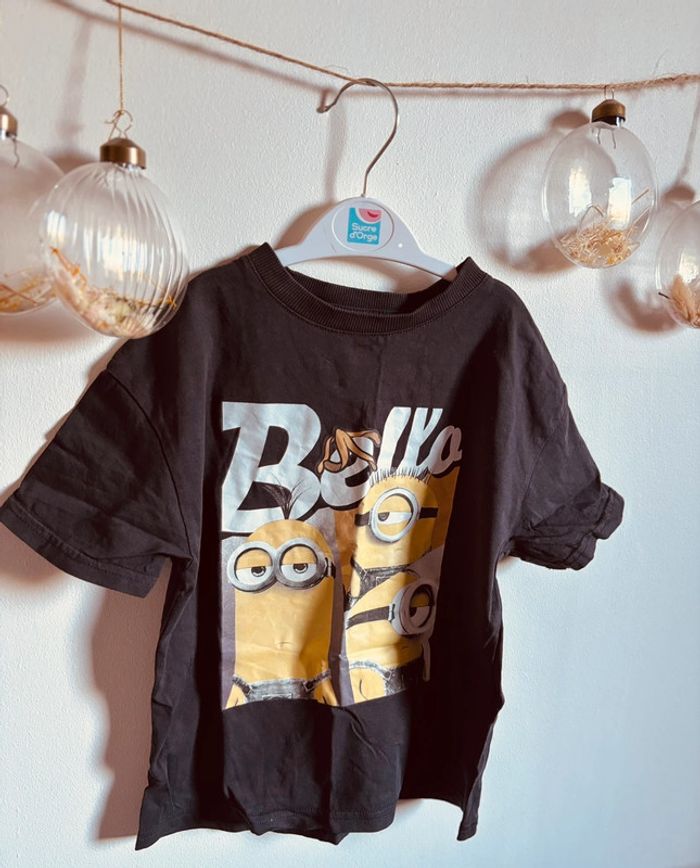 🤎T-shirt marron Les Minions - 6 ans - Neuf 🤎