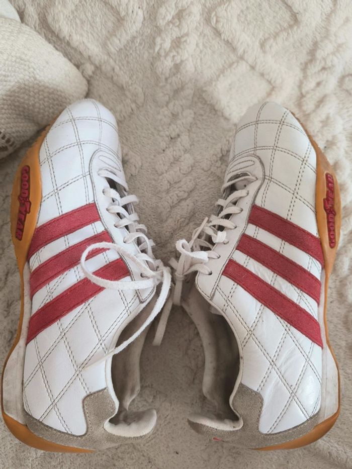 Basket Rare vintage adidas tuscany Goodyear - photo numéro 9