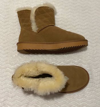 Bottines Chaude Fourrées En Daim Pointure 37