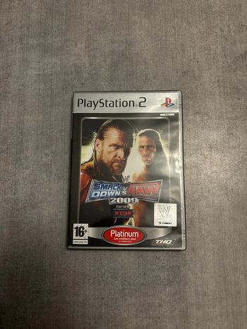 Jeu PlayStation 2 smack down vs raw 2009