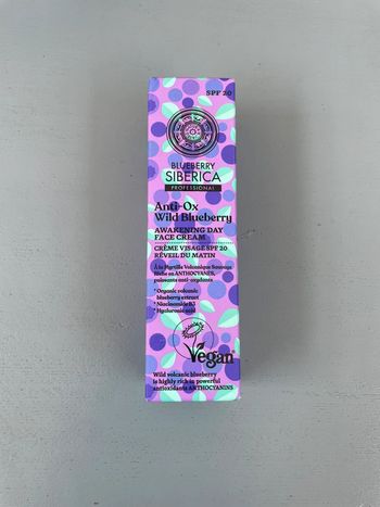 Crème jour Natural Siberica neuf
