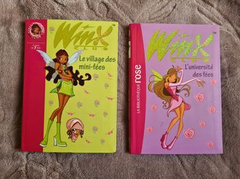 Lots de 2 livres les Winx Club 