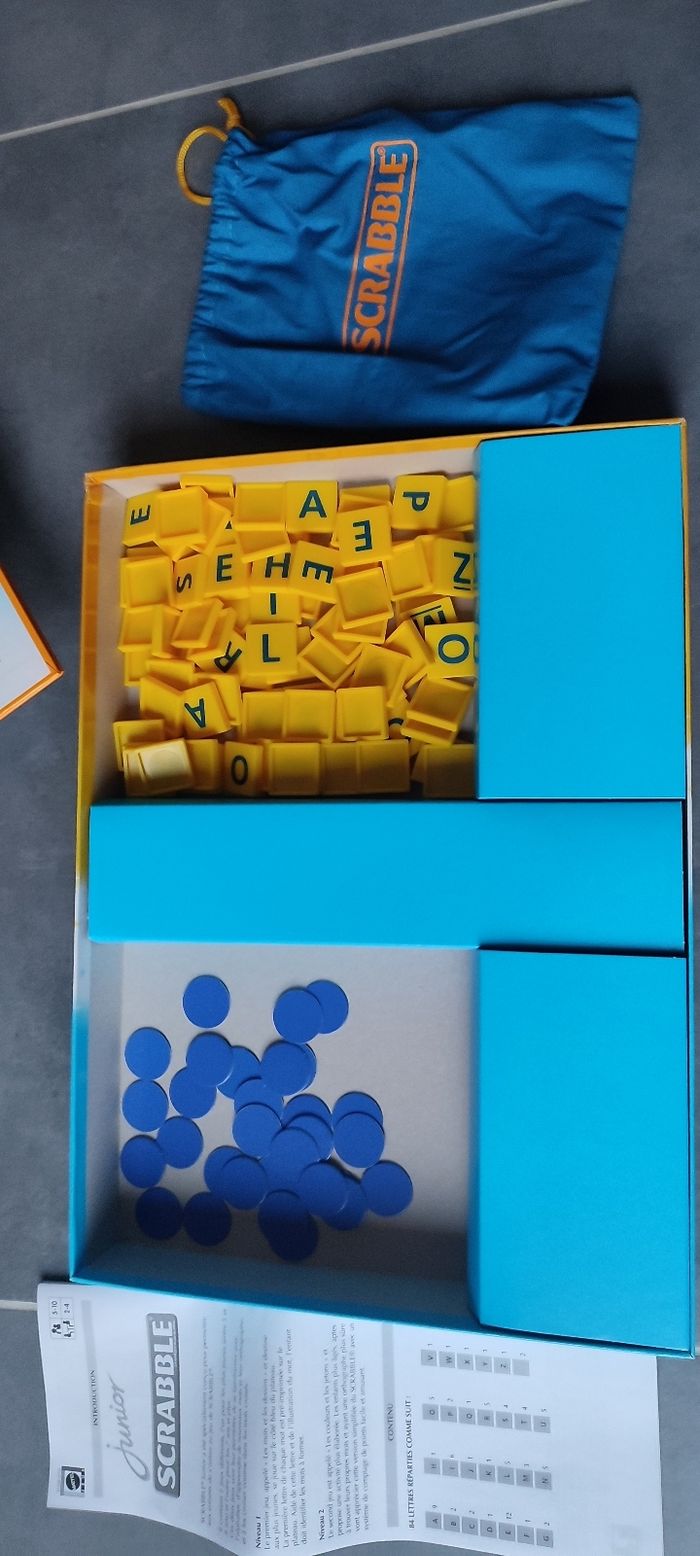 Junior scrabble  Mattel - photo numéro 3