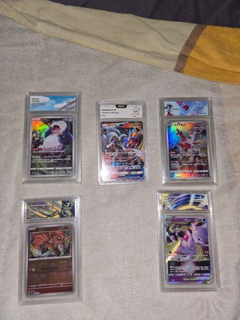 Carte Pokémon gradées