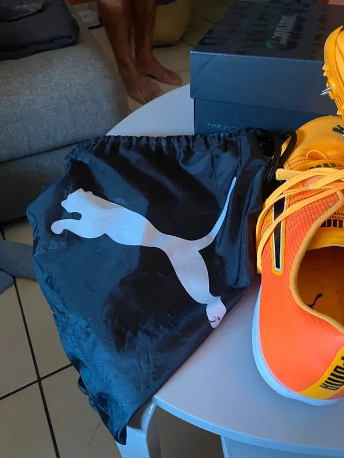 Chaussures Puma evoSPEED Long Jump Nitro 2 – Spécial Saut en Longueur & Perche – T47 - photo numéro 3