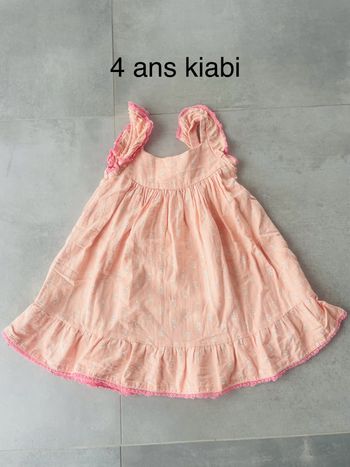 Robe 4 ans kiabi