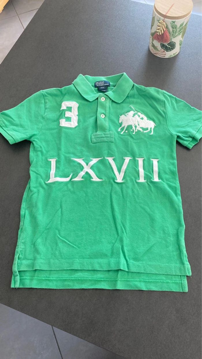 Ralph Lauren polo tee shirt garçon vêtement 8 ans
