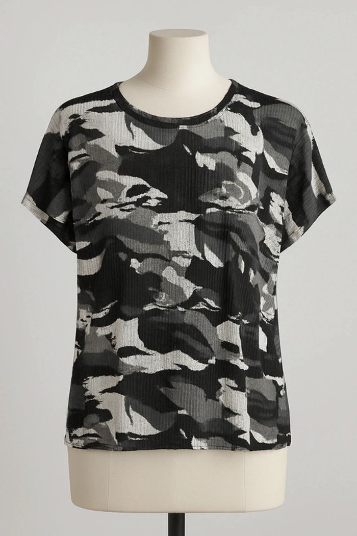 Top femme à motifs