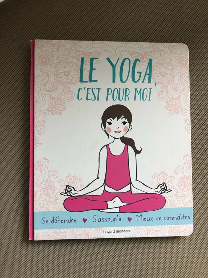 Lot de 2 livres neufs sur le Yoga : le yoga c’est pour moi et mon cahier yoga - photo numéro 2