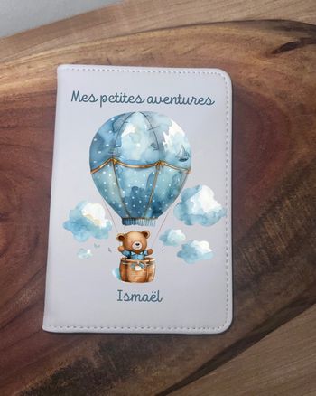 Protège passeport personnalisé 